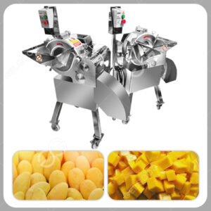 máquina de corte cubos mango