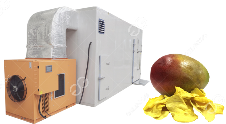 máquina para el secado mango